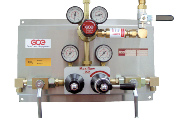 Central de Gases Duplex Semiautomatico Acetileno 25 / 1,5 bar